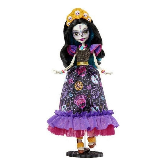 : Monster High Howliday Dia De Muertos Skelita Calaveras Edition HNF96 mattel - Picture 11 of 12